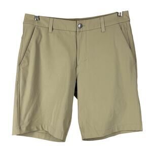 Lululemon Commission Short Slim Warpstreme 9" Tofino Sand Men's Size 31 EUC